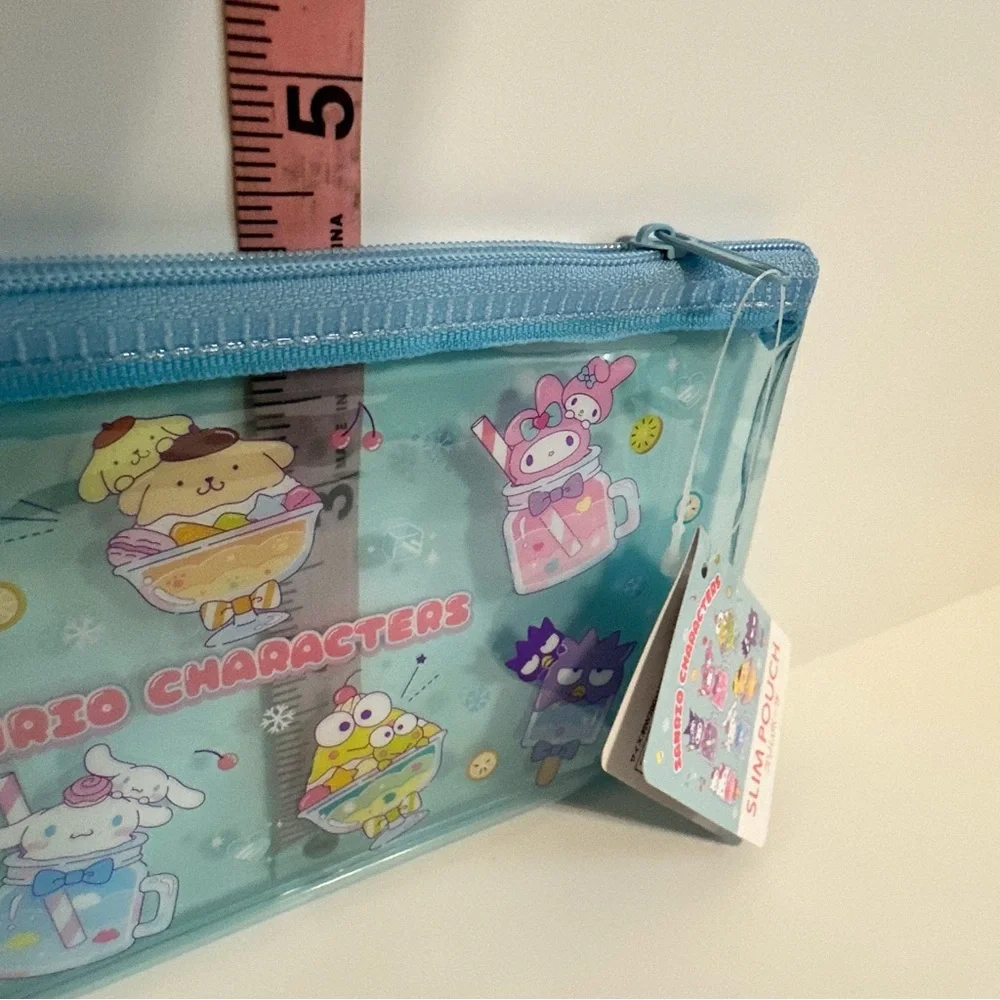 Sanrio Characters Blue Kids Pencil Case